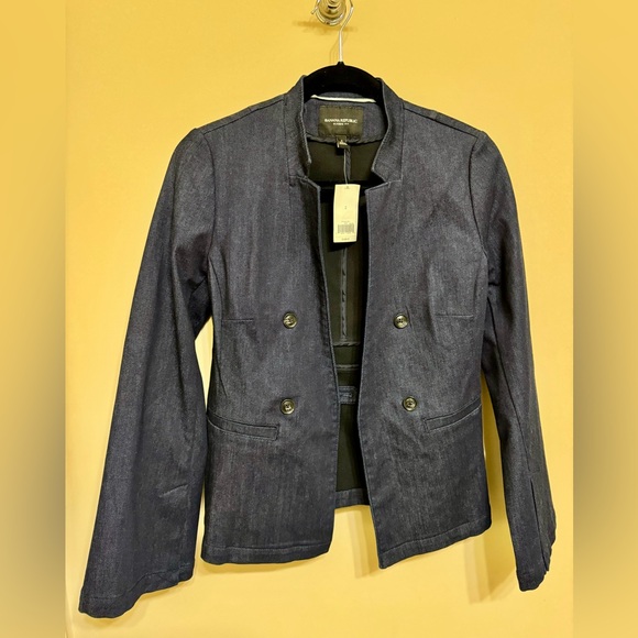Banana Republic stylish and classy dark blue denim jacket - Picture 4 of 4